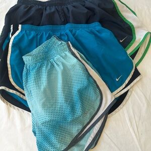 3 Pairs Nike Running Shorts L/XL